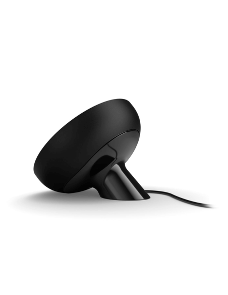 Lámpara de sobremesa LED inteligente Bloom negro contenido producto | LeonLeds