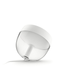 Lámpara de sobremesa LED inteligente Iris blanco detalle producto | LeonLeds
