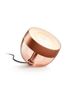 Lámpara de sobremesa LED inteligente Iris bronce | LeonLeds