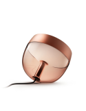 Lámpara de sobremesa LED inteligente Iris bronce detalle producto | LeonLeds