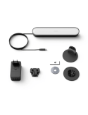 Barra de luz inteligente LED negro 8.1W Hue Play con Alimentador contenido producto| LeonLeds