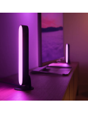 Barra de luz inteligente LED negro 8.1W Hue Play con Alimentador foto ambiente| LeonLeds