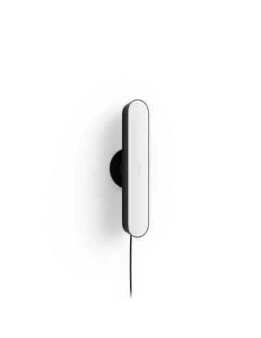 Barra de luz inteligente LED negro 6.6W Extensión para Kit Inicio Hue Play vista vertical| LeonLeds