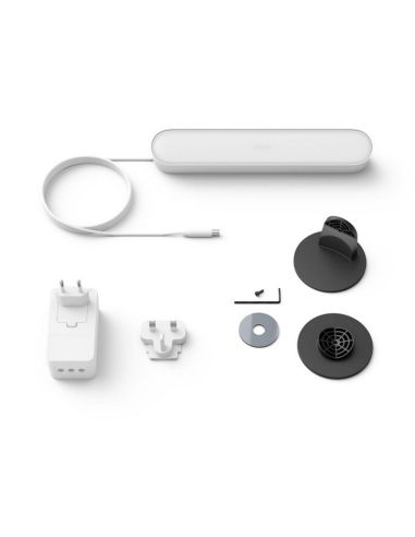 Barra de luz inteligente LED blanco 6.6W contenido producto| LeonLeds