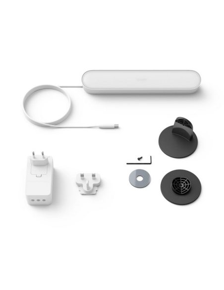 Barra de luz inteligente LED blanco 6.6W contenido producto| LeonLeds