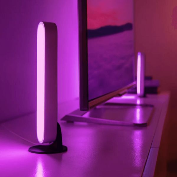 Barra de luz inteligente LED blanco 6.6W Extensión para Kit Inicio luz cálida