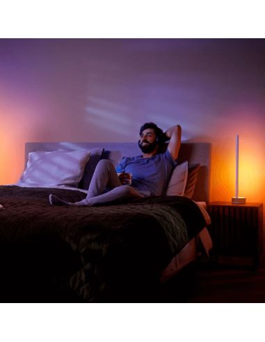 Lámpara de sobremesa LED Gradiente blanco luz cálida| LeonLeds