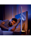 Lámpara de sobremesa LED Gradiente blanco luz apagada| LeonLeds