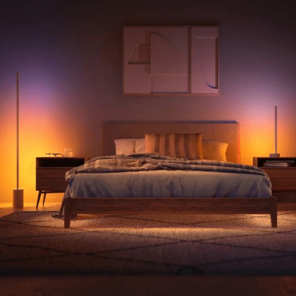 Intelligente Stehlampe LED Gradient...