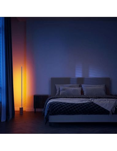 Candeeiro de mesa LED Gradient carvalho ambiente photo| leonleds