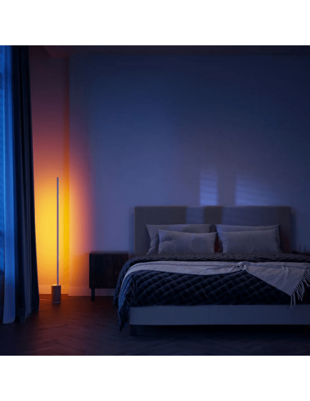 Lampe de table LED Gradient chêne photo d'ambiance | leonleds