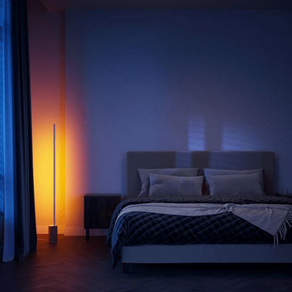 Lámpara de sobremesa LED Gradiente oak foto de ambiente| LeonLeds