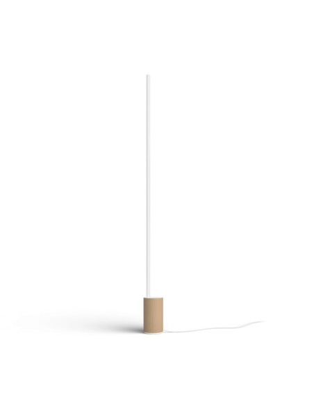 Lámpara de sobremesa LED Gradiente oak vista frontal| LeonLeds