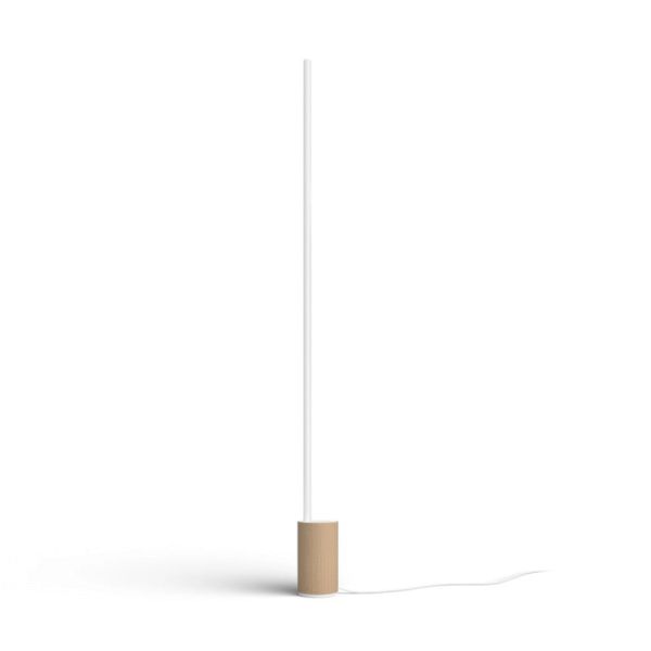 Lámpara de sobremesa LED Gradiente oak vista frontal| LeonLeds