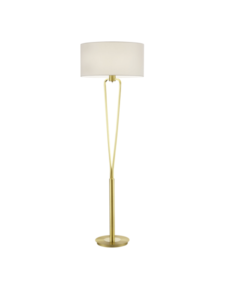 Lámpara de pie Bronce serie Paris II Trio Lighting| LeonLeds