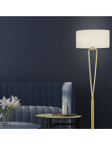 Lámpara de pie Bronce serie Paris II Trio Lighting Ambiente| LeonLeds