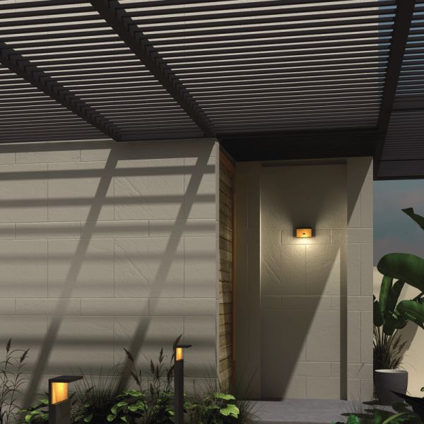 Sobremuro exterior gris oscuro Ruka Mantra Ambiente| LeonLeds