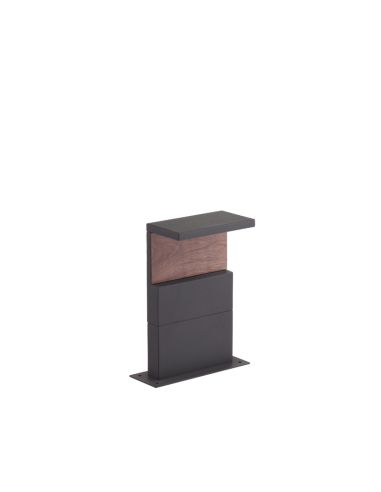 Sobremuro exterior gris oscuro Ruka Mantra | LeonLeds