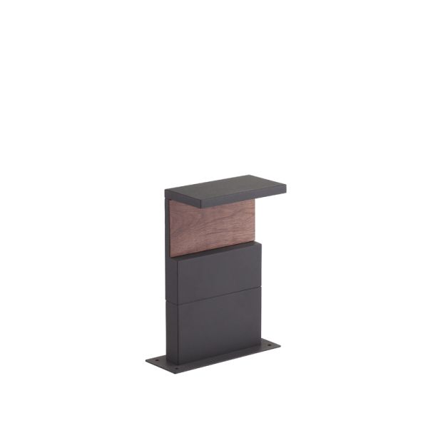 Sobremuro exterior gris oscuro Ruka Mantra | LeonLeds