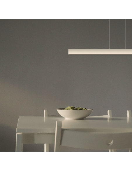 Candeeiro de teto branco Hanok Mantra Ambiente| leonleds