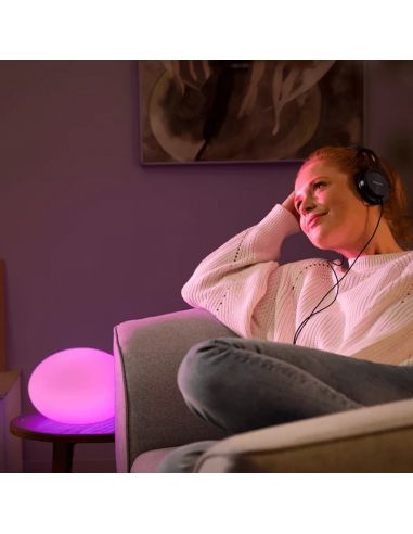 Florescer LED lâmpada de mesa inteligente luz acesa | leonleds