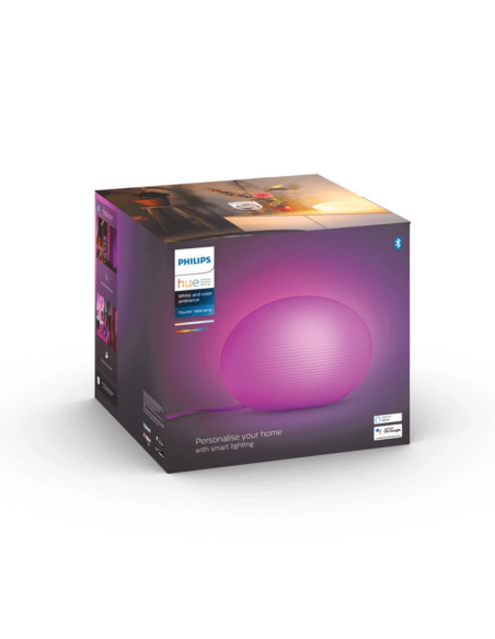 Lámpara sobremesa inteligente LED Flourish caja producto| LeonLeds