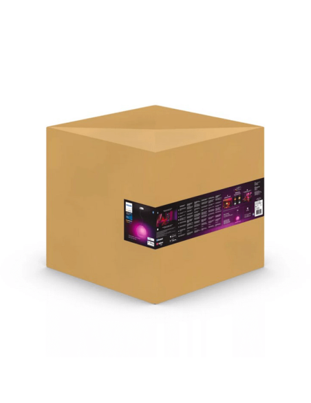 Lámpara de techo inteligente Flourish caja producto| LeonLeds
