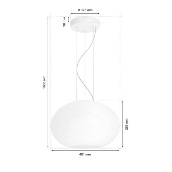 Florescer medidas inteligentes do produto da lâmpada do teto| leonleds