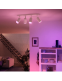Foco inteligente 4 luces Fugato luz encendida| LeonLeds