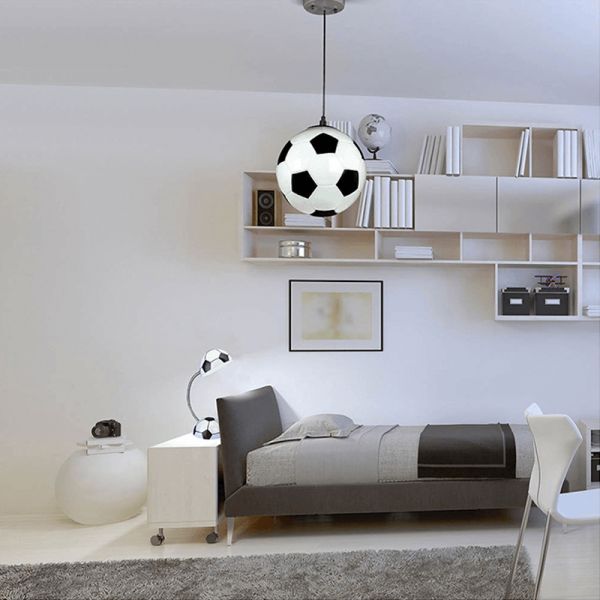 Lámpara de techo balón de futbol de Champion Ambiente | LeonLeds