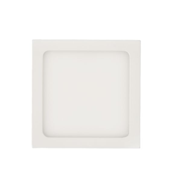 Lâmpada de teto LED quadrada Roku 9cm branco 6W 420Lm 3000K ou 4000K detalhe