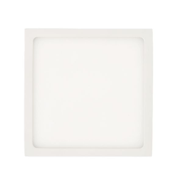 Plafonnier LED carré Roku 14cm blanc 12W 950Lm 3000K ou 4000K détail