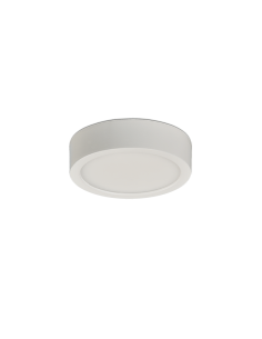 Plafón de techo LED redondo Kore 9cm blanco 6W 420Lm 3000K o 4000K