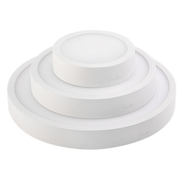 Lâmpada de teto LED redonda Kore 9cm branco 6W 420Lm 3000K ou 4000K tipo de medidas
