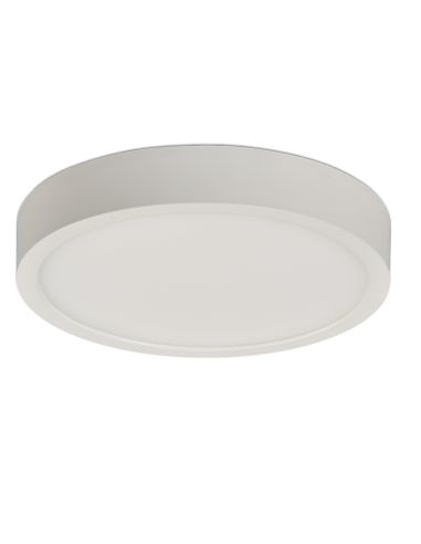 Lâmpada de teto LED redonda Kore 14cm branco 12W 950Lm 3000K ou 4000K