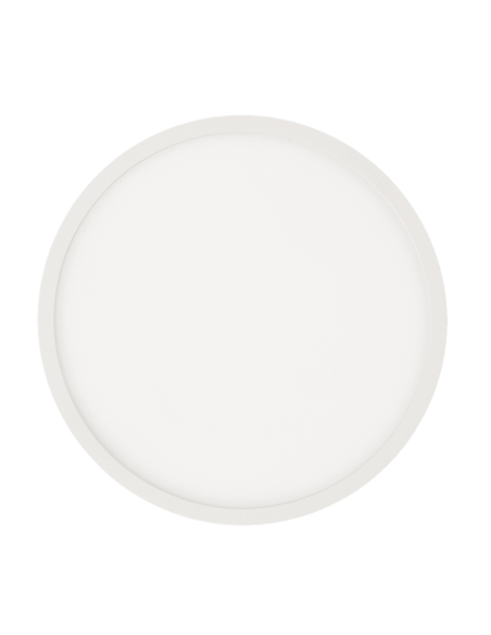 Lâmpada de teto LED redonda Kore 19cm branco 18W 1450Lm 3000K ou 4000K detalhe