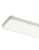 Plafón de techo LED rectangular 120cm Turin 55W blanco en 3000K o 4000K 4197Lm con o sin CASAMBI detalle