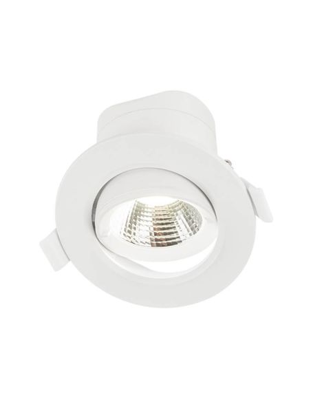 Foco empotrable orientable LED 6W - 50W Cambio color CCT Switch UGR 19 Triac Libertad 6 Adj. Blanco HoffLight | LeonLeds