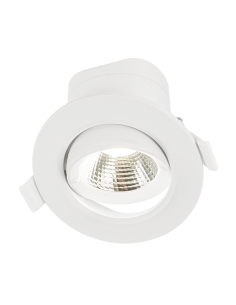 Foco Blanco orientable potente LED 9W - 70W Cambio color CCT Switch Triac Libertad 9 Adj. HoffLight | LeonLeds