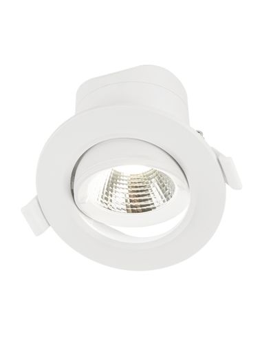 Foco Blanco orientable potente LED 9W - 70W Cambio color CCT Switch Triac Libertad 9 Adj. HoffLight | LeonLeds
