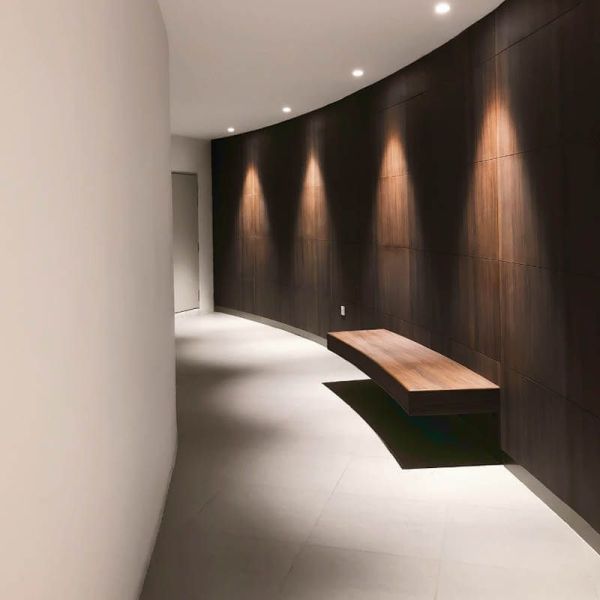 Potente refletor branco ajustável LED 9W - 70W Mudança de cor Interruptor CCT Triac Libertad 9 Adj. HoffLight | leonleds