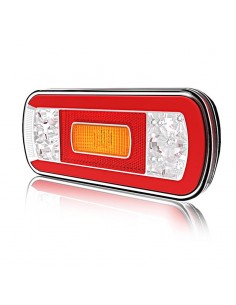 Piloto Trasero LED sin luz de matricula 5 Funciones 12/24V FT-130 NT Fristom| LeonLeds Iluminación