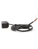 Piloto Trasero LED rectangular con 3 Funciones y Tulipa Transparente W98 12V-24V Was | LeonLeds