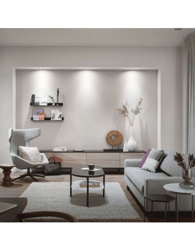 Pack de 3 focos inteligentes Centura aluminio Philips Hue foto ambiente| LeonLeds