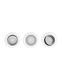 Pack de 3 focos inteligentes Centura aluminio Philips Hue detalle producto