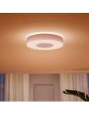 Plafón de techo LED inteligente Philips Hue Infuse M blanco luz cálida