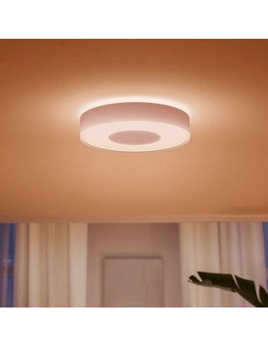 Plafon LED inteligente Philips Hue Infuse M luz quente branca