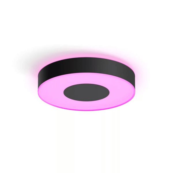 Plafón de techo LED inteligente Philips Hue Infuse M negro