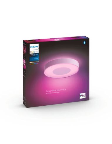 Plafón de techo LED inteligente Philips Hue Infuse L blanco caja producto