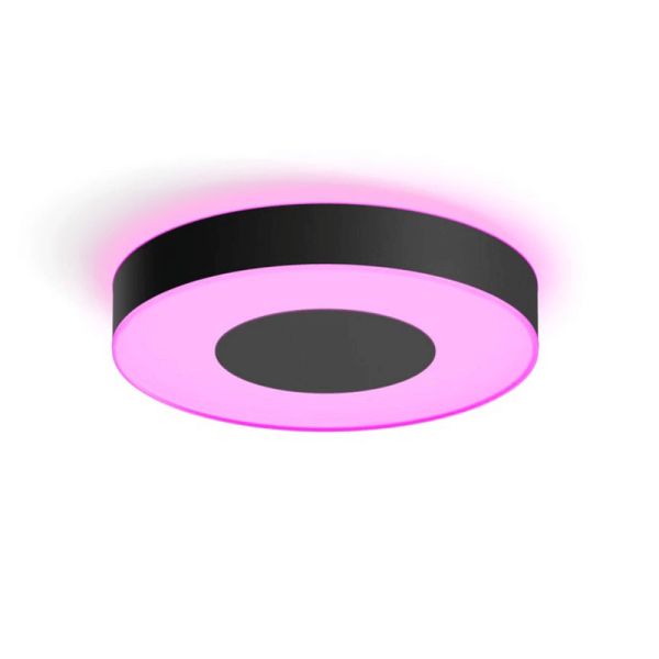 Lâmpada de teto LED Infuse Grande preta